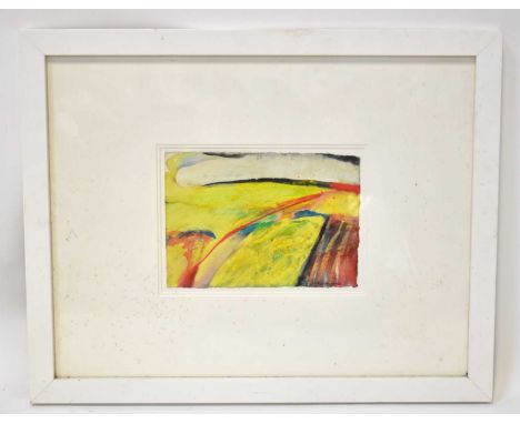 † DAVID KERESZTENY-LEWIS; tempura on gesso, ‘Bright Light on the Plough’, signed lower right, further signed and titled to la