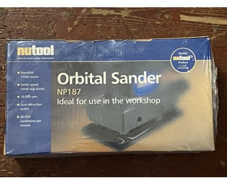 A new boxed Oribtal sander (untested) 