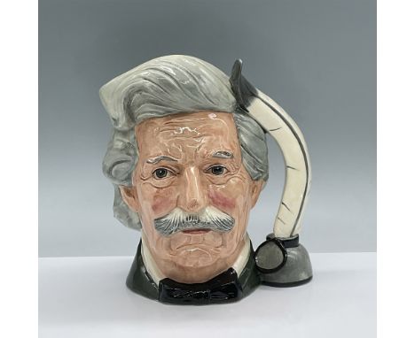 Black coat and bow tie, grey hair. Royal Doulton backstamp. Artist: Eric GriffithsIssued: 1980 - 1990Dimensions: 7.5"HCountry