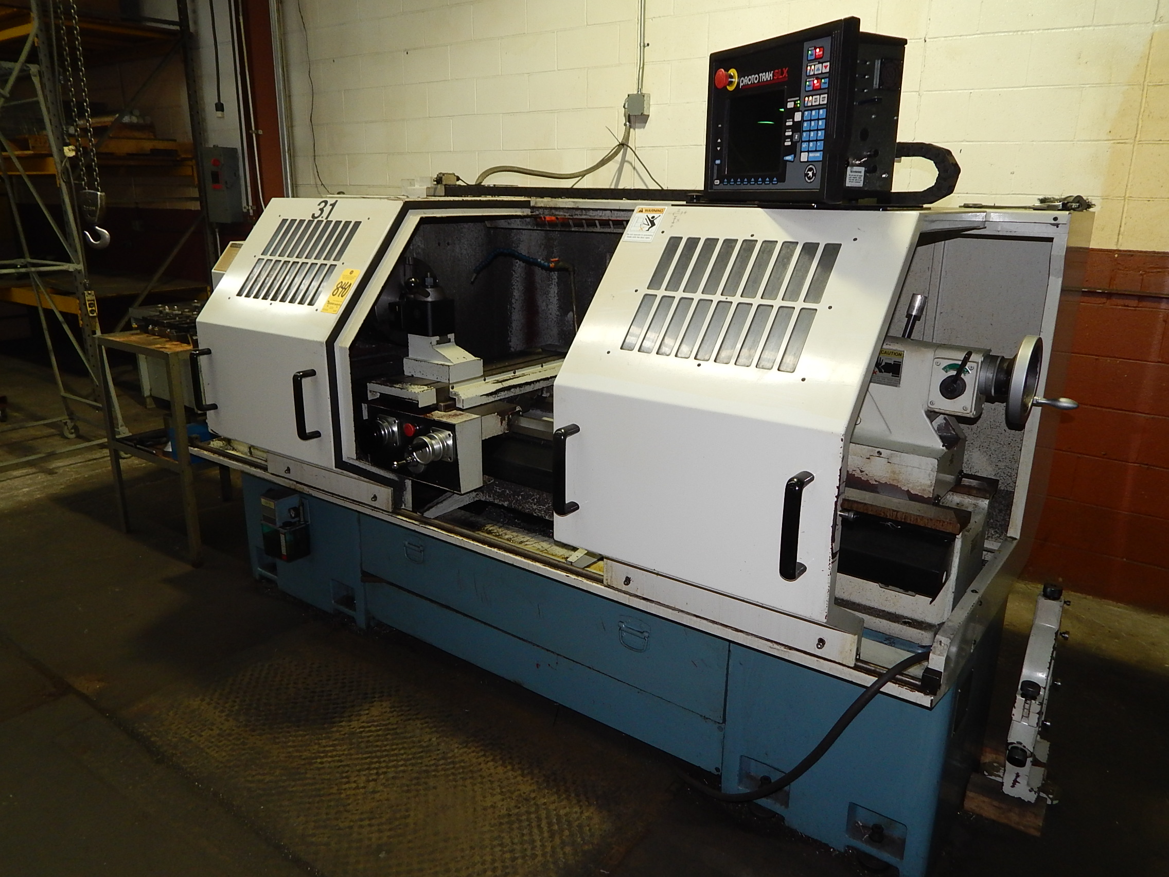 SWI Trak Model 2460SX CNC Tool Room Lathe, s/n 124CV452918, Prototrak