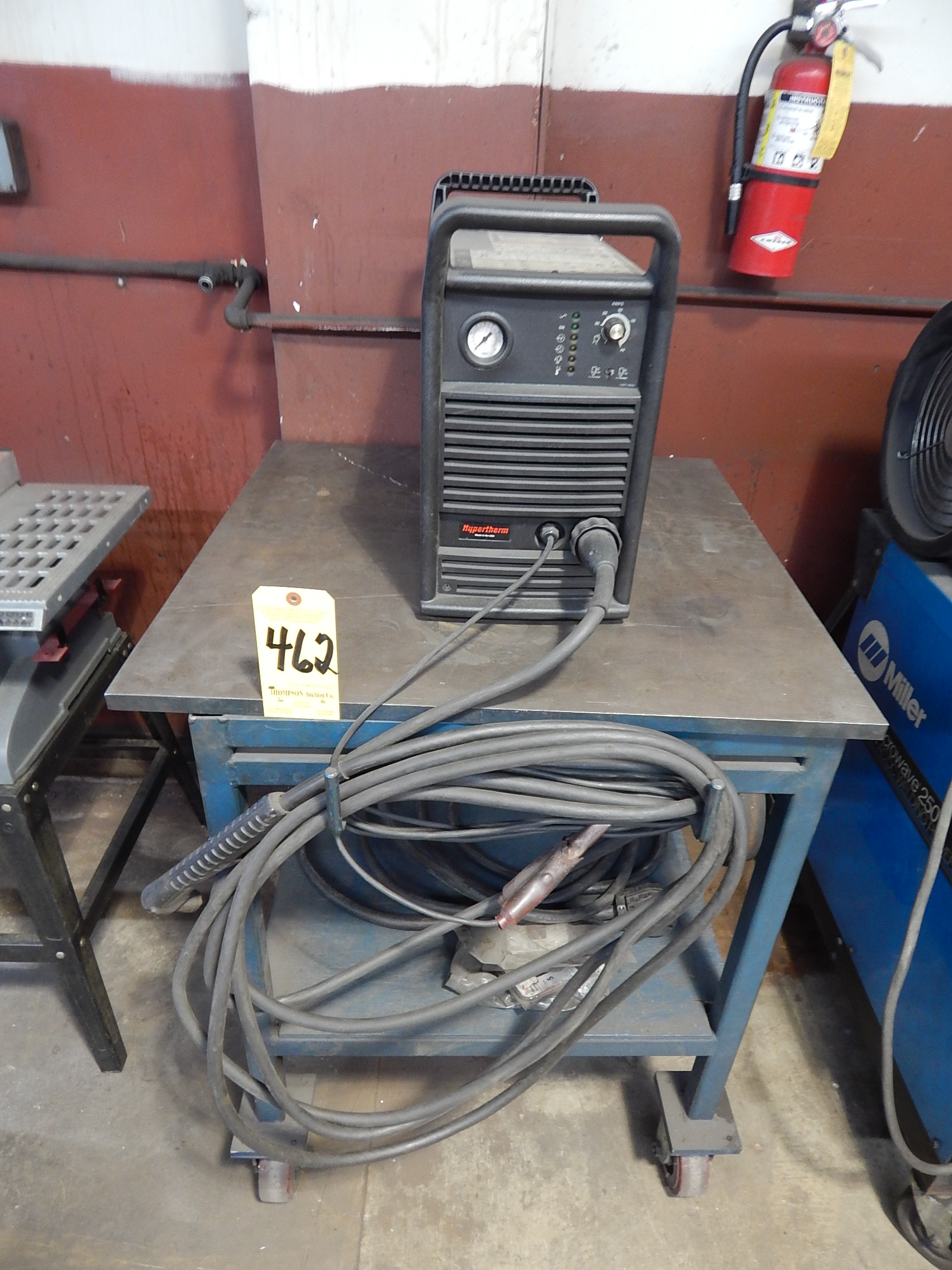 Hypertherm Powermax 600 Plasma Cutter, s/n PMX600043019, with Cart