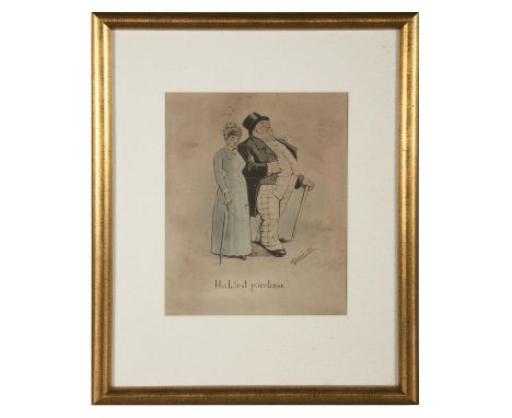 AFTER CYNICUS MARTIN ANDERSON'His Latest Purchase'Lithograph, 23 x 17cmFramed