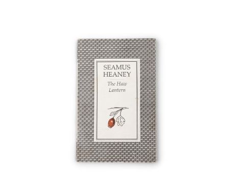 HEANEY, SEAMUSThe Haw Lantern, London, Faber and Faber Limited, 1987. First Paperback Edition. Signed. Pp, 51.