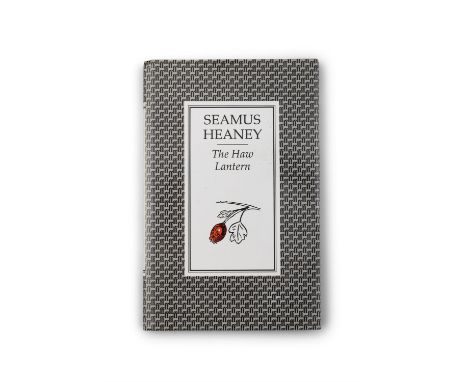 HEANEY, SEAMUS The Haw Lantern, London, Faber and Faber Limited, 1987. First Edition. Inscribed inside page 'To Seamus & Mari