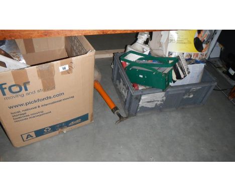 2 boxes of tools etc