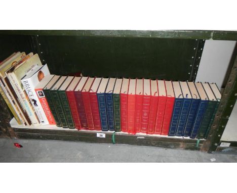 A shelf of books