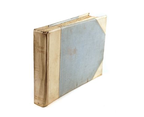 JERROLD, Walter (1865-1929). The Silvery Thames, London, 1906, original half vellum. FIRST EDITION.JERROLD, Walter (1865-1929