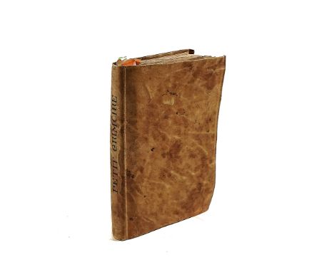 [Petit Grimoire.] Lille: Imprimerie de Blocquerel, [c. 1840], woodcut plates, old vellum.[Petit Grimoire.] [Colophon, possibl