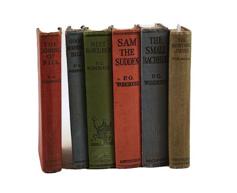 WODEHOUSE, P. G. (1881-1975).  The Coming of Bill, London, 1920, original red cloth. FIRST U.K. EDITION. With 5 other books b