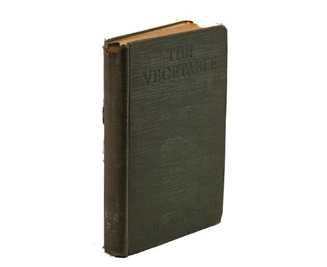 SCOTT FITZGERALD, F. (1896-1940).  The Vegetable, New York, 1923, original green cloth. FIRST EDITION. With another play by E