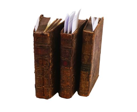 [BUTLER, Samuel (1613-80)]. Hudibras, Cambridge, 1744, 2 vols., contemporary calf. With another book. (3)[BUTLER, Samuel (161