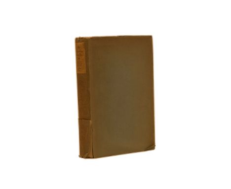 YEATS, W. B. (1865-1939). The Trembling of the Veil, London, 1922, original parchment-backed paper boards, dust-jacket. FIRST