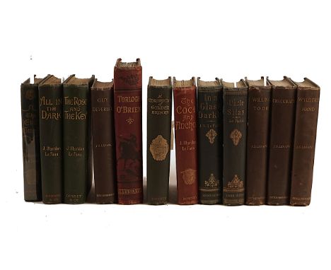SHERIDAN LE FANU, John Thomas (1814-73). The Evil Guest, London, [1895], original cloth. FIRST EDITION. With 19 other books b