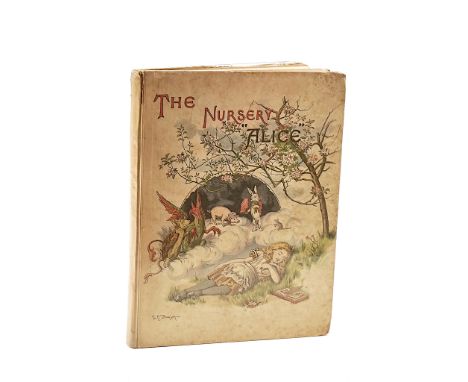 "CARROLL, Lewis" [i.e. Charles Lutwidge DODGSON (1832-98)]. The Nursery "Alice", London, 1890, original pictorial boards."CAR