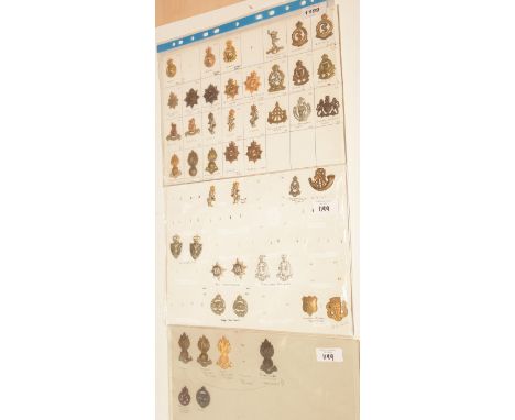 A collection of 27 Military British Military collar badges, to include: Army Catering Corps, Royal Corps of Signals, Royal Ar