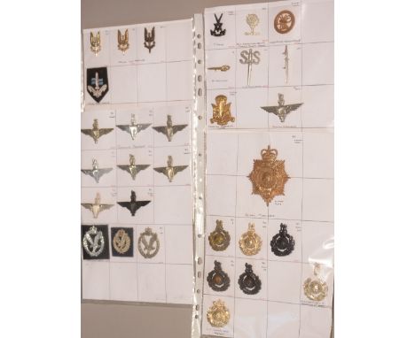 A collection of 31 Special Forces cap badges, to include: The Parachute Regiment, The Army Air Corps, The Special Air Service