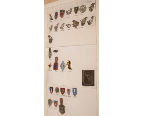 A collection of 23 French Chasseurs and Hussars pocket crests, to include: The 7th Regiment, The 11th Regiment, The 1st Regim