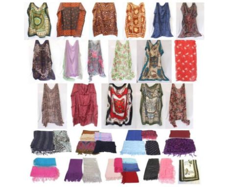 Ladies Evening &amp; Other Scarves, Shawls &amp; Pashminas, some vintage incl. Debenhams, Jago, Tie Rack, Black Ginger, Boots