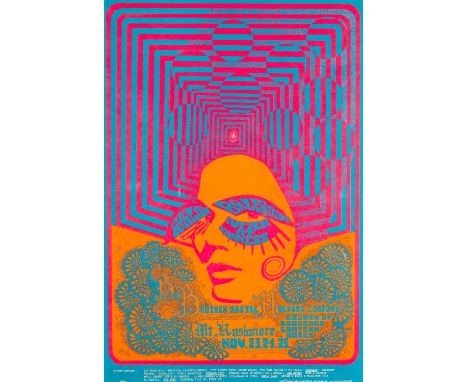 An original first (and only) printing of FD93 'Optical Occlusion' with design by Joe Gomez for a concert with Big Brother and