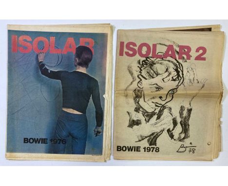 To include: copy of the sought after 1976 Isolar tour programme (complete but with some light tears, foxing), a copy of 1978 