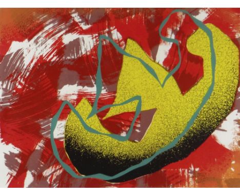 MARTYN DALLIMORE JONES limited edition (4/19) colour lithograph - abstract, signed and dated 1989, 36 x 45cms Provenance: pri