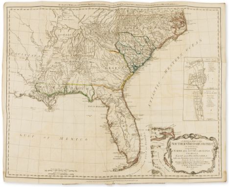 Americas.- Sayer (Robert) &amp; John Bennet, publishers. The American Military Pocket Atlas...of the British Colonies..., fir