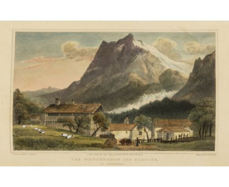 Switzerland.- Cockburn (Major James Pattison) Swiss Scenery, first edition, half-title, engraved vignette title, 60 plates an