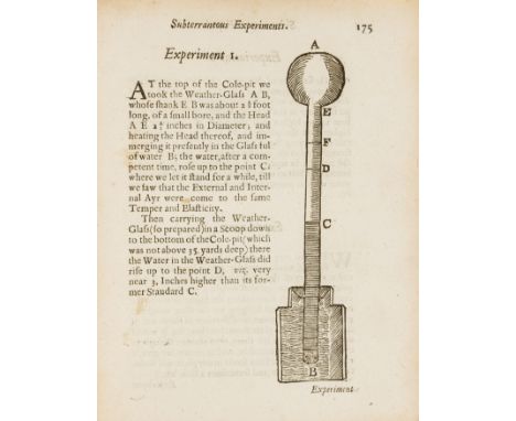 Power (Henry) Experimental Philosophy, in Three Books: containing New Experiments Microsopical, Mercurial, Magnetical..., fir