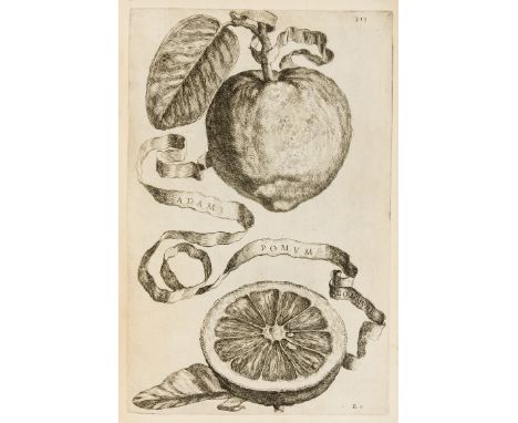 Citrus fruits.- Ferrari (Giovanni Battista) Hesperides sive de malorum aureorum cultura et usu. Libri quatuor., printed title