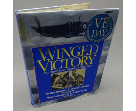 'Winged Victory' Johnnie Johnson & Laddie Lucas, signed by the authors, Limited Edition Publications 1995, in d/w,  Condition