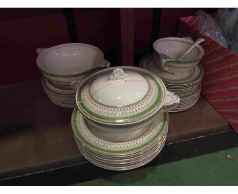 A box containing J. and G. Meakin dinnerware, tureens, soup bowls etc.   