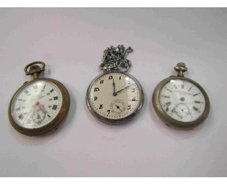 Three French pocket watches
