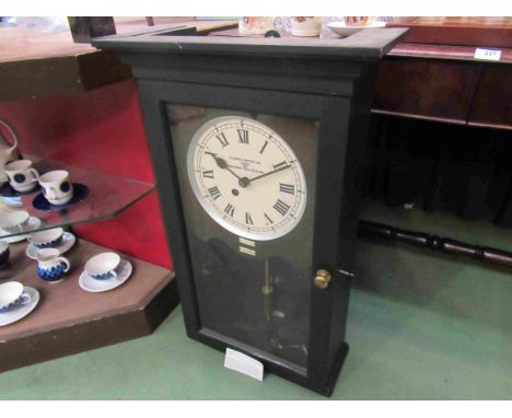 An early 20th Century Gledhill Brook Ltd, Laboratory time recorder, no. 51945, Movement no. 21059 "Empire" fusee and barrel w