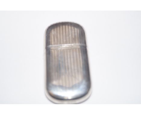 Art Deco Sterling silver cased cigarette lighter