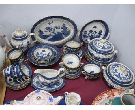 Booth's 'Real Old Willow' Dinner and Tea Service:- One Box.