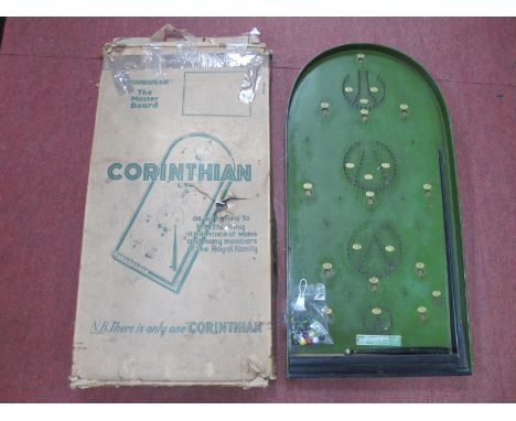 Vintage Corinthian Bagatelle "The Master Board", (boxed).