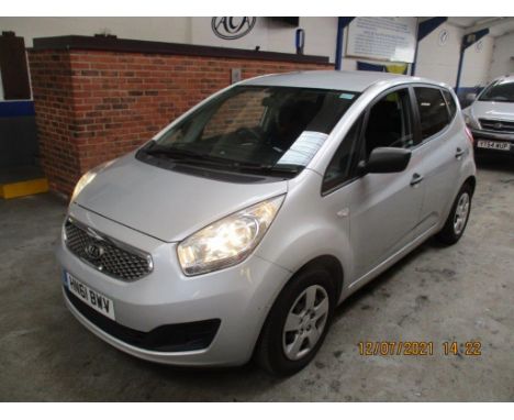 Make &amp; Model: Kia Venga 1 Ecodynamic CRDIDate of Reg: HN61 BWVColour: Silvercc: 1396MoT: 17-02-2022Fuel Type: DIESELMilea