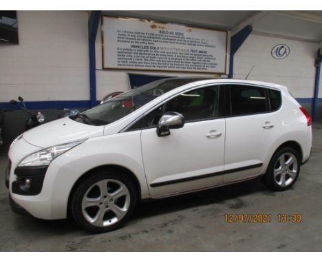 Make &amp; Model: Peugeot 3008 Allure HDiDate of Reg: CV62 XUYColour: Whitecc: 1560MoT: 05-12-2021Fuel Type: DIESELMileage: 9