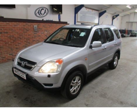 Make &amp; Model: Honda CR-V I-VTEC SE SportDate of Reg: NV03 SZZColour: Silvercc: 1998MoT: 04-06-2021Fuel Type: PETROLMileag