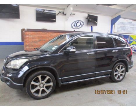 Make &amp; Model: Honda CR-V ES I-CTDiDate of Reg: DY08 ZCUColour: Blackcc: 2204MoT: 23-10-2021Fuel Type: DIESELMileage: 140k