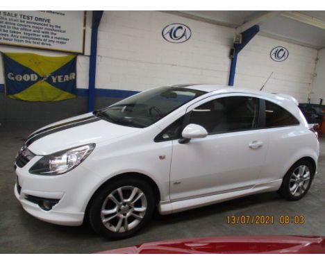 Make &amp; Model: Vauxhall Corsa SXi Date of Reg: YR59 UYZ Colour: White cc: 1229 MoT: 07-01-2022 Fuel Type: PETROL Mileage: 