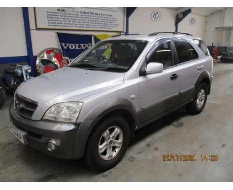 Make &amp; Model: Kia Sorento CRDI XE AutoDate of Reg: YT54 WUPColour: Silvercc: 2497MoT: 23-11-2021Fuel Type: DIESELMileage: