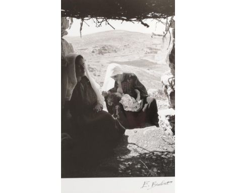 Édouard Boubat (1923-1999) French ''Bethlehem'' Signed, inscribed verso and dated 1984, later gelatin silver print, 35.5cm by