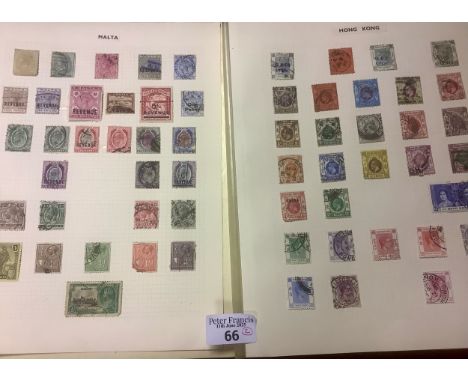 Commonwealth stamp collection in two Stanley Gibbons albums, 100s of stamps, mint and used, early to 1960s.  (B.P. 21% + VAT)