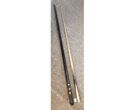 Vintage E. J. Riley Ltd Accrington and London, The Special Club Snooker Cue, in metal case.  (B.P. 21% + VAT)