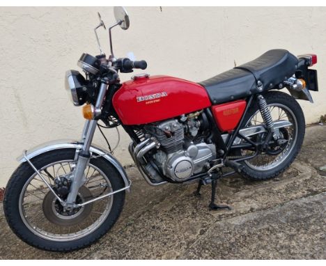 TO BE SOLD AT 12 NOON.Classic Motorcycle - 1976 Honda CB400F. RCA 414P. 408ccs four cylinder four stroke air cooled six speed