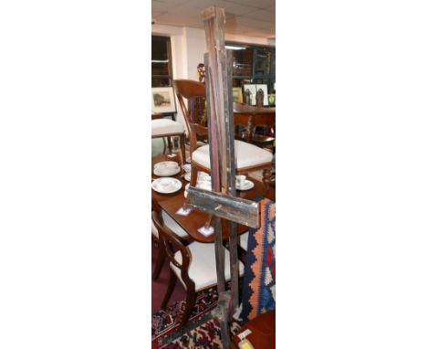 Two vintage artist easels 