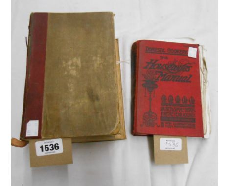 Mrs. Beeton's Household Management - sold with a copy of The Housewives Manual