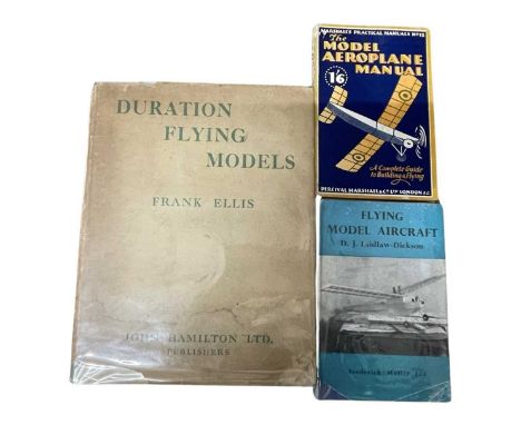 Aeroplane modelling interest: 3 titles: D J LAIDLAW-DICKSON: FLYING MODEL AIRCRAFT, London, Frederick Muller, 1955; R LANGLEY