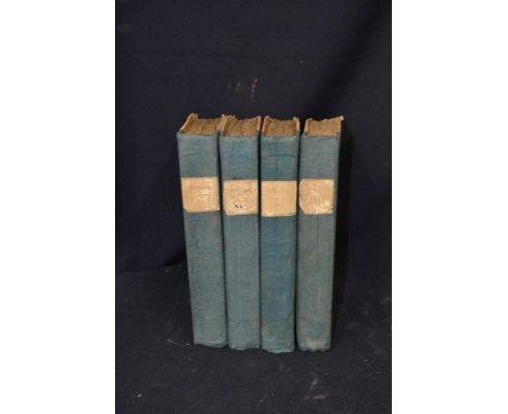 The Works of Robert Burns, an account of his life and a criticism on his writings by James Currie in four volumes by Cadell &